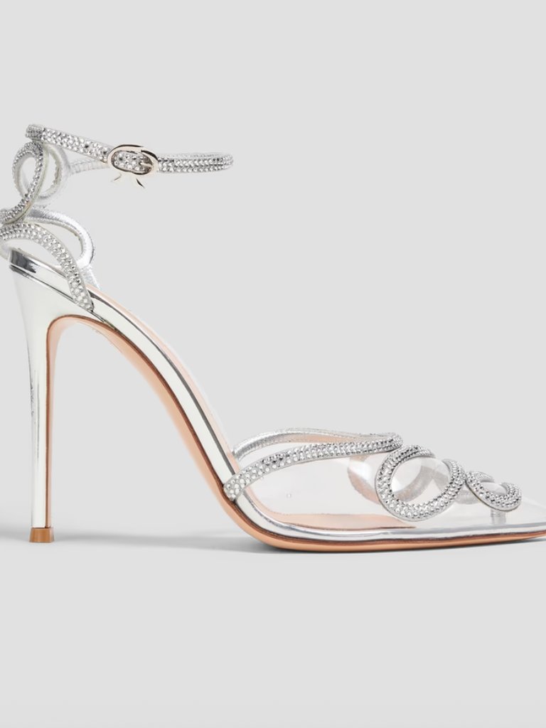 Gianvito Rossi 105mm Crystal-Embellished - 39